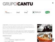 Tablet Screenshot of grupocantu.com.br